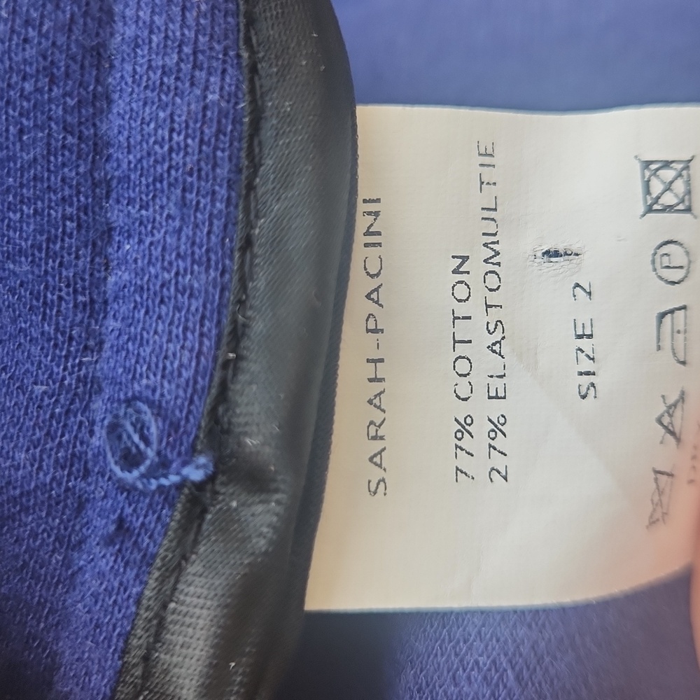 SARAH PACINI cotton sweater jacket - Picture 11 of 11
